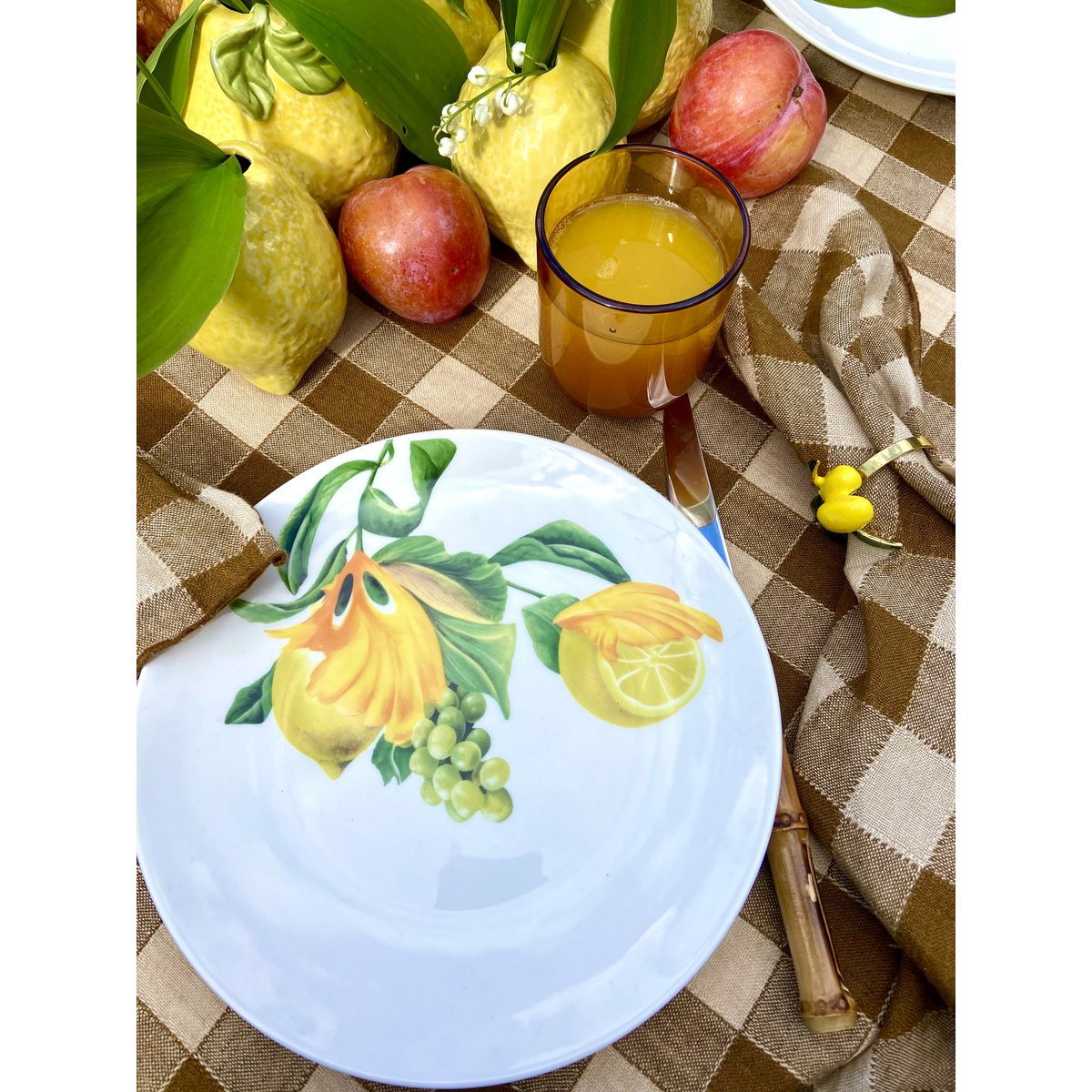 Botanical Wonders - Set of 4 breakfast plates