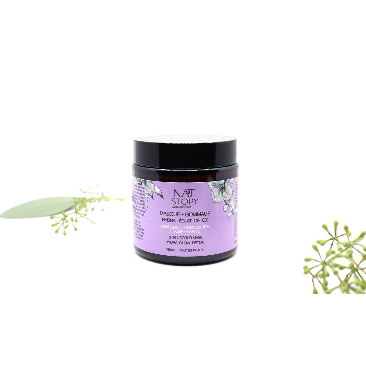 Detox Hydra Radiance Scrub Mask 120ML