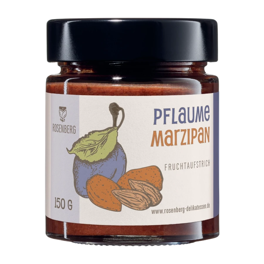 Biologische fruitpasta pruimenmarsepein