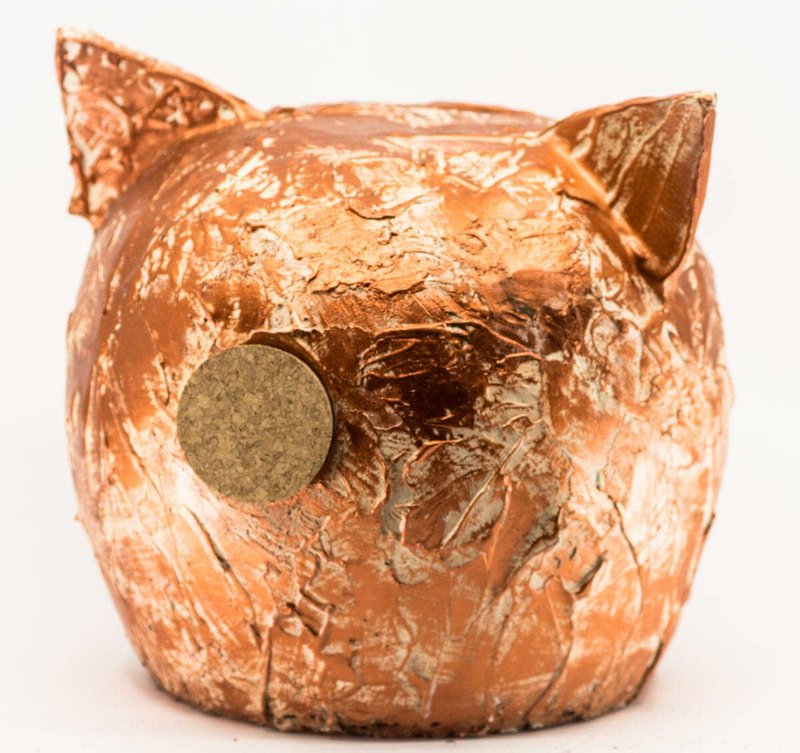 Keramik-Sparschwein - Grunge-Sammlung | Vintage Spardose Glas