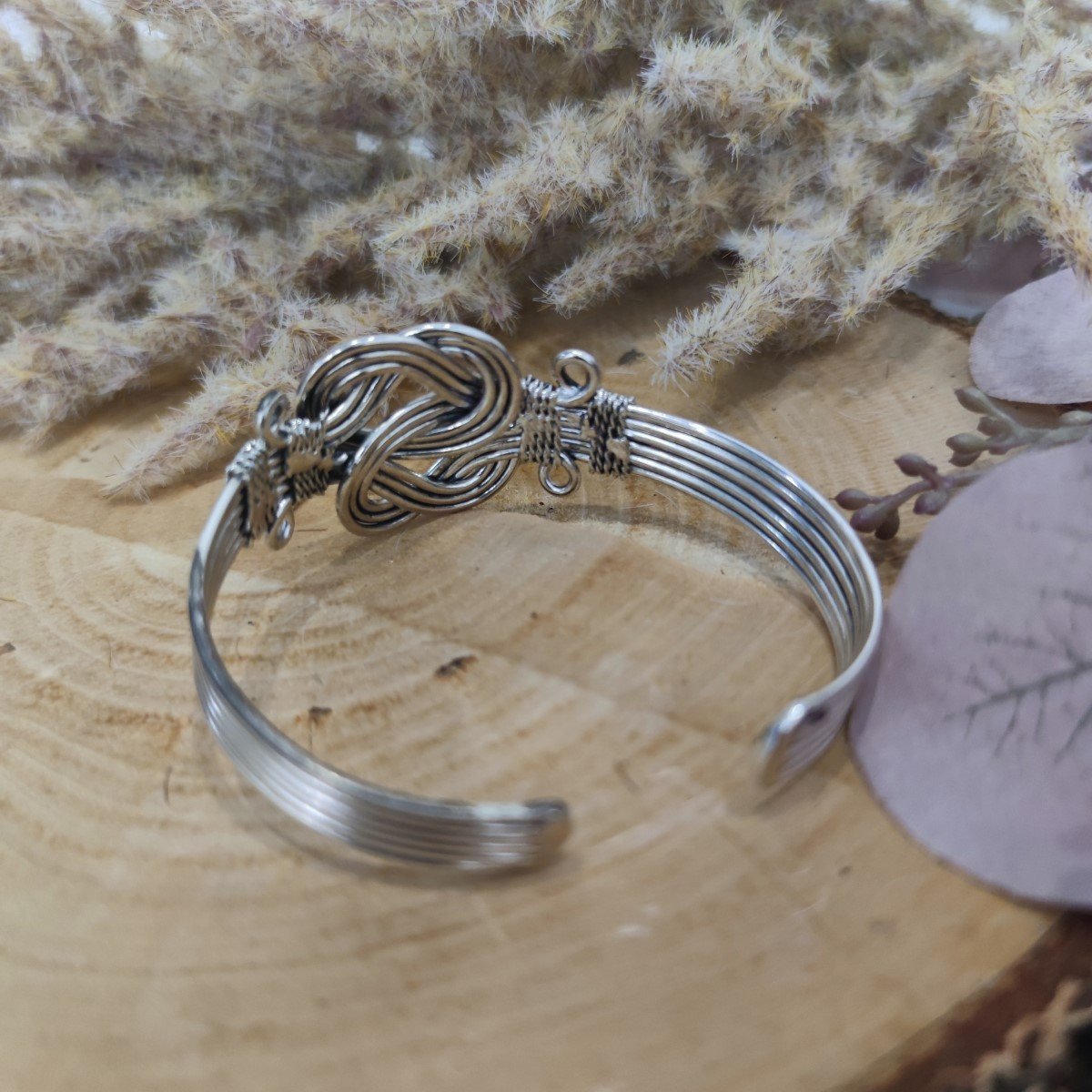 Valencia armband zilver (in maat verstelbaar)