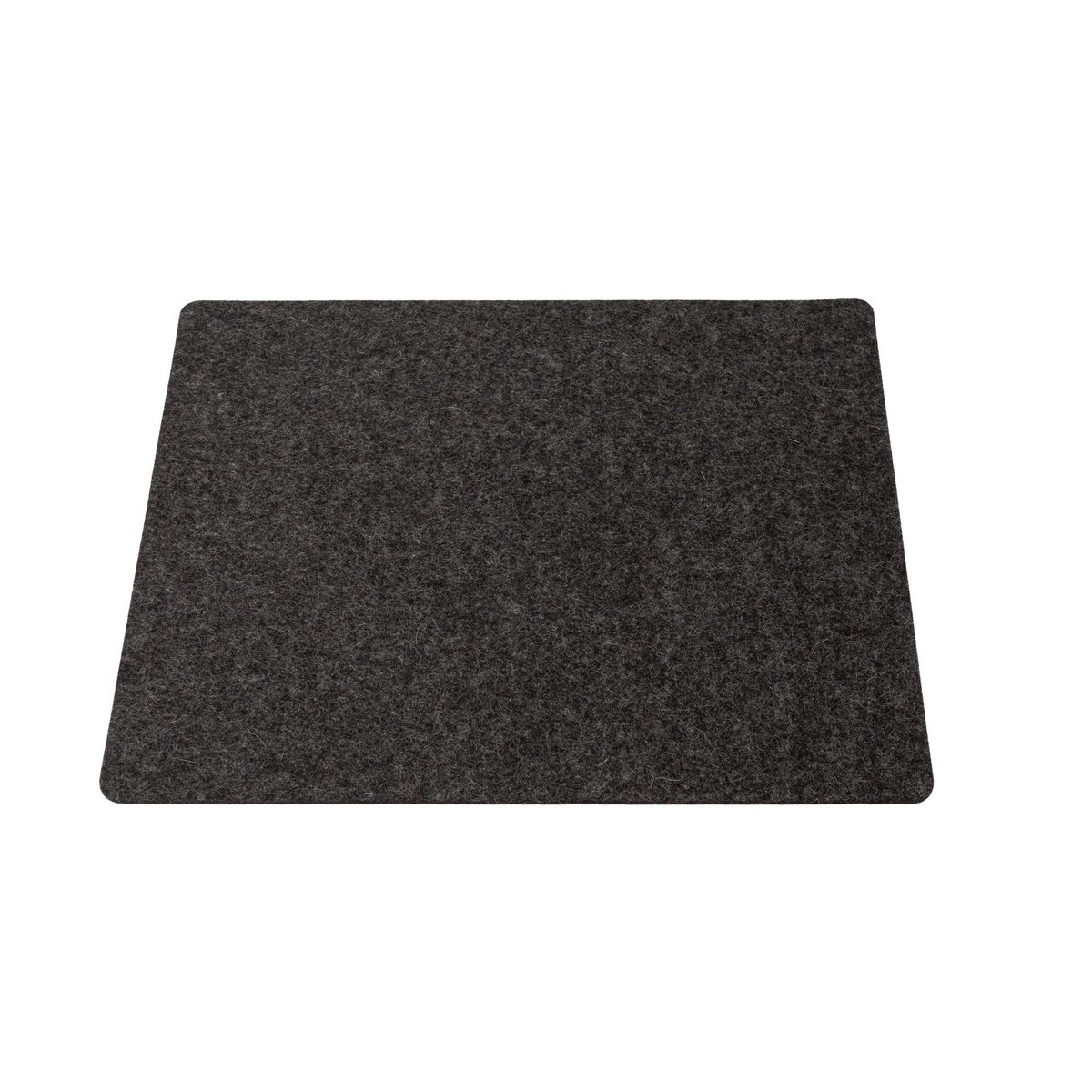 Natural wool felt placemat, rectangle
