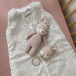 Mellemvægts bambus sovepose 1,5 TOG - Fawns