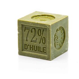 Traditional Marseille soap 100% olive oil. Without perfume or preservative. Cube 300g