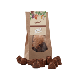 Veganske chokoladetrøfler - Bionedbrydelig taske 130 g