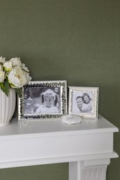 Set of 2 photo frames Gubbio 10 x 15 cm