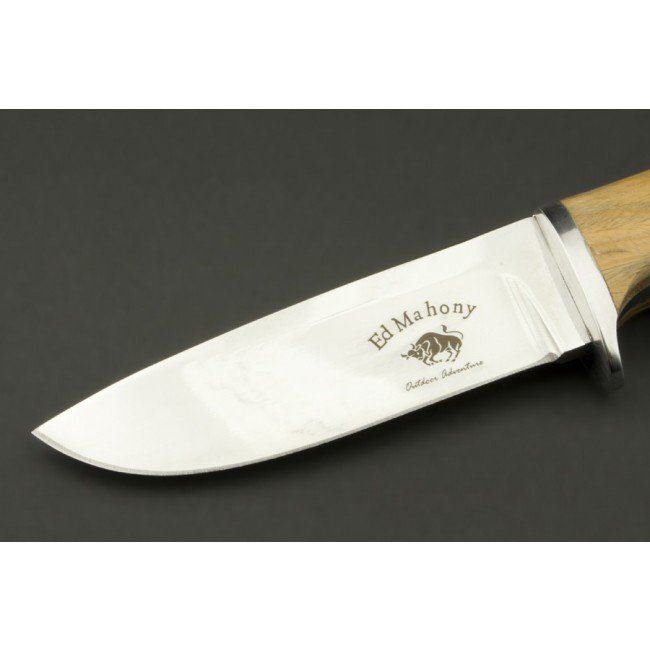 ED MAHONY Beaver Hunter, nóż myśliwski, 440C