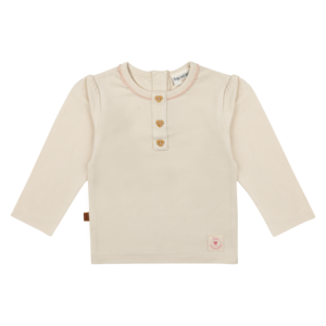 T-shirt Plain LS Baby | Pure roze