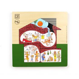Puzzle in legno - 'Casa' - Joost Swarte
