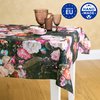 Rectangular Tablecloth,100% Cotton, Printed | Francine Black