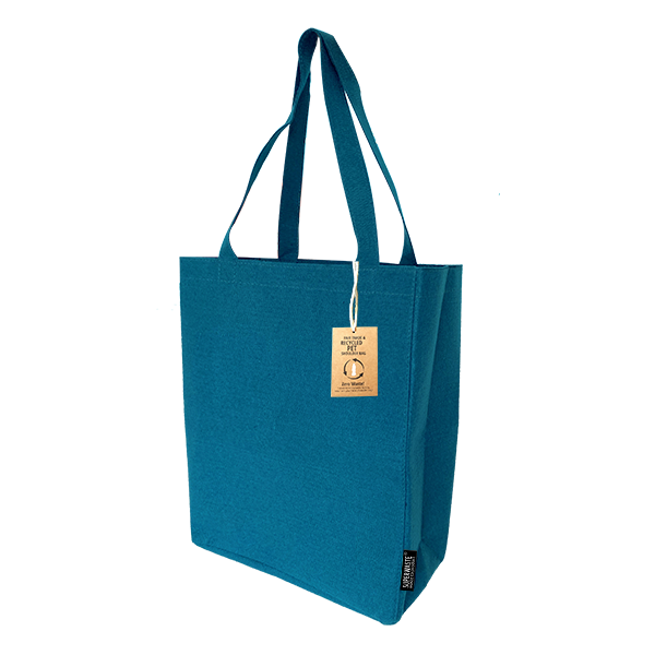 Bolso Bandolera RPET Azul Petróleo