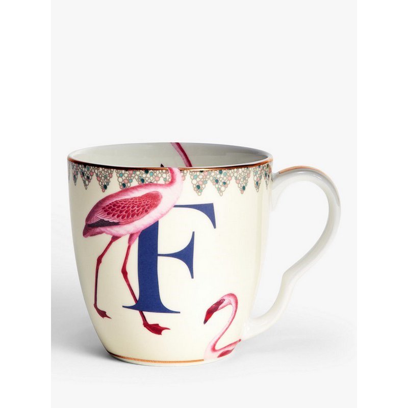 YE - Mug 40 cl Alphabet F