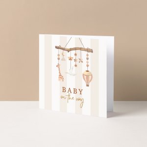 Grußkarte | Baby auf dem Weg