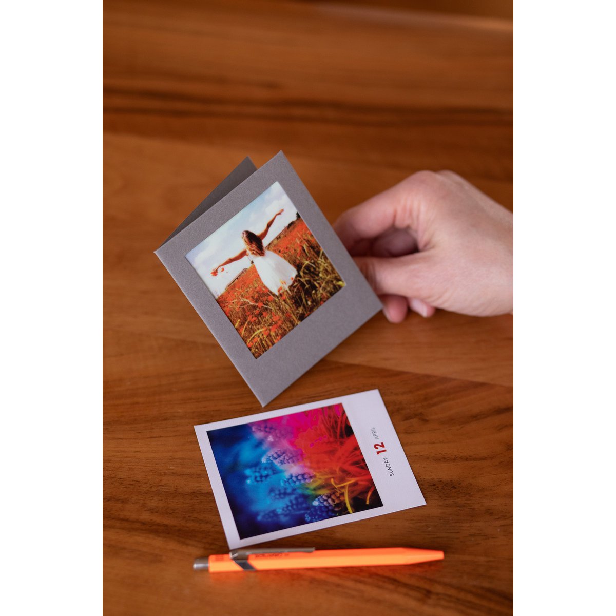 5 x Instant Photocards „Rainbow“