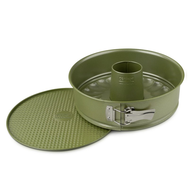 Zenker Green Vision double-bottomed savarin and springform pan 26 cm