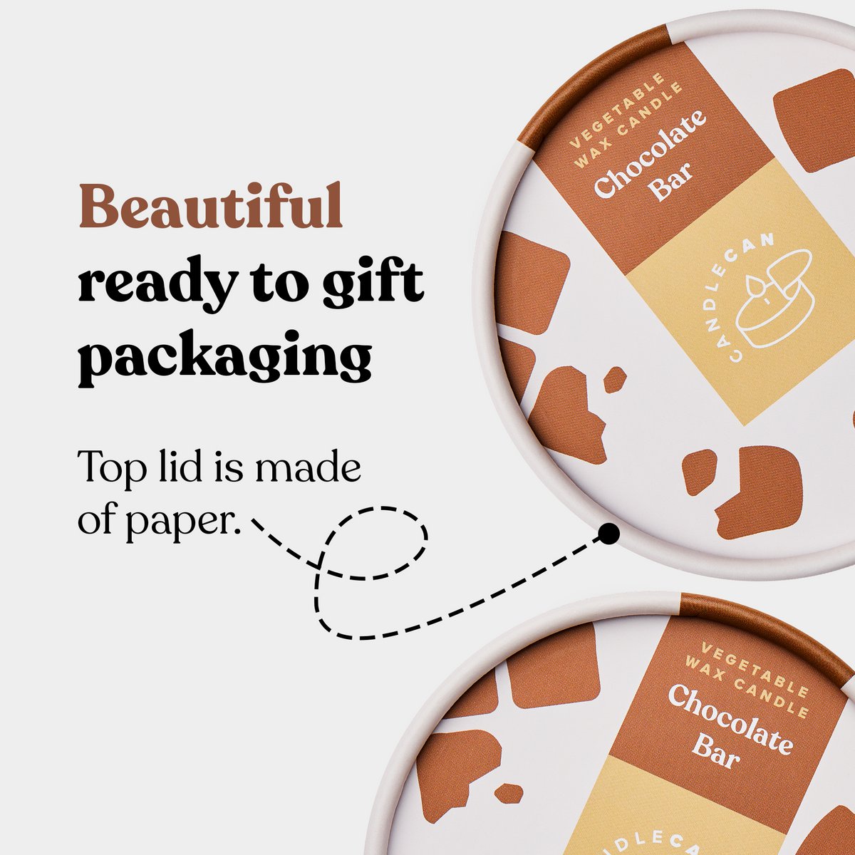 Chocoladereep CandleCan