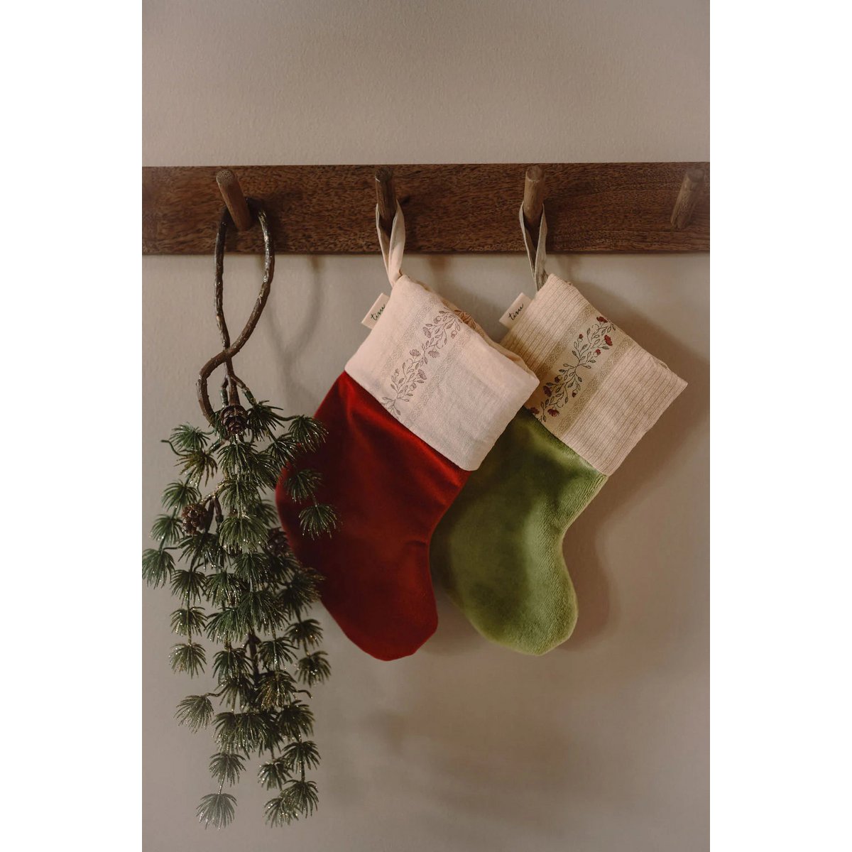 TISU Christmas Stocking, Rouge