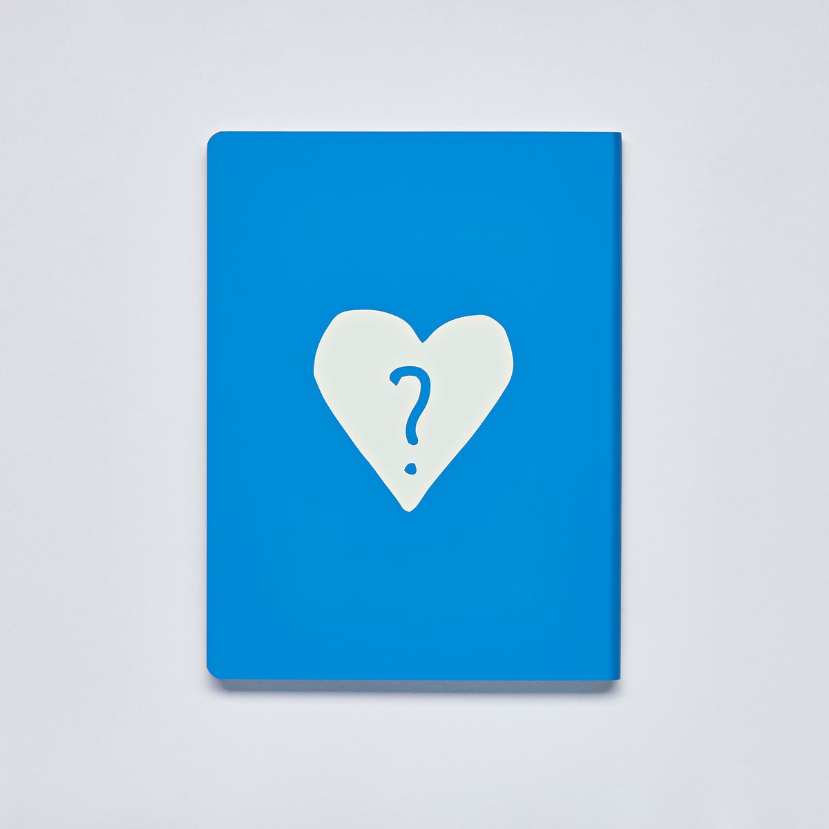 Where Is My Mind - Graphic L | Notebook A5+ | Dotted Journal | 3,5mm dots | 256 numbered pages | 120g Premium-Paper | recycled leather blue | sustaibably produced in Germany chland