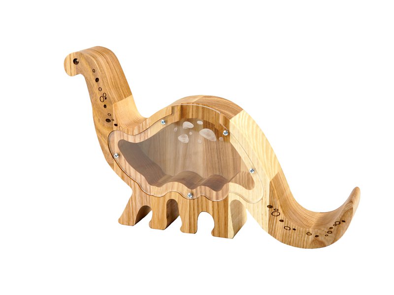 Piggy Bank Dinosaur 2 Farben 2 Größe