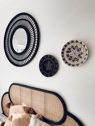 Lombok Wall Decor Black - 30cm