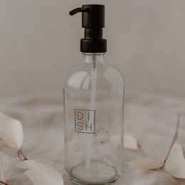 Seifenspender Dish transparent 500ml (VE = 6 Stk)