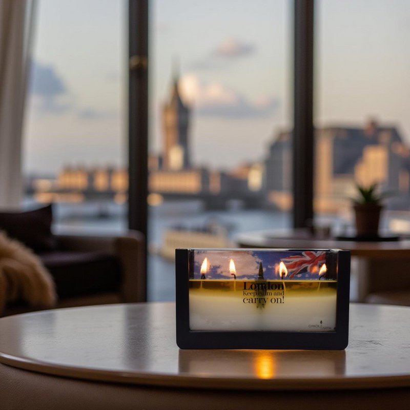 Vela perfumada: escapada en Londres