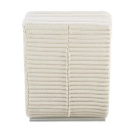 Chaiselongue Plüsch-Cord Beige