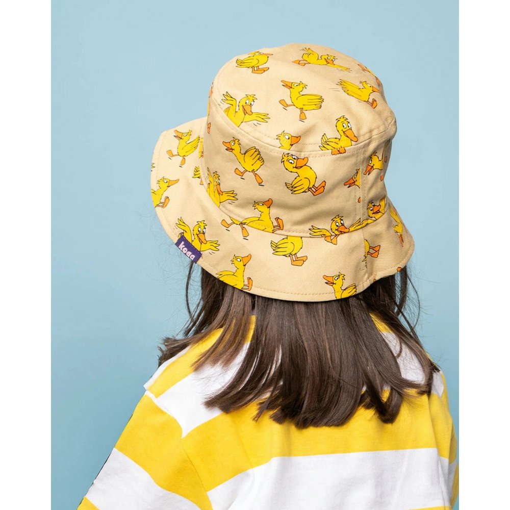 koaa – Die Ente "All Over" – Bucket Hat beige