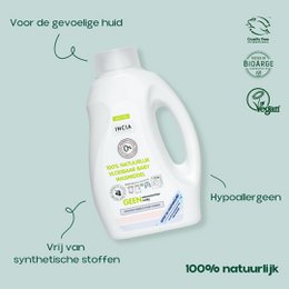 INCIA Natürliches Flüssigwaschmittel +/-25 Wäschen