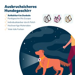 Szelki bezpieczeństwa – Patch&Safe – różowe