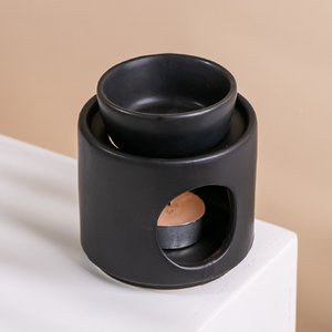 Black Ceramic Perfume Burner