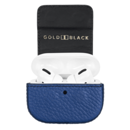 AIRPODS PRO CASE NAPPA BLÅ MED KARABINER