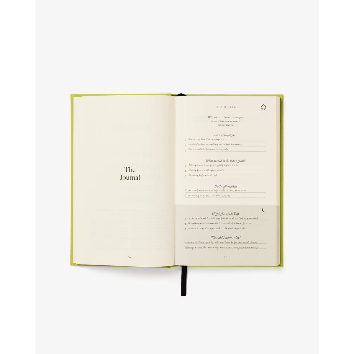 The Five Minute Journal - Daily Guided Gratitude