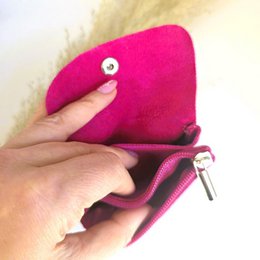 Mini pung i fuchsia ruskind