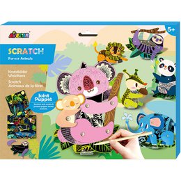 Scratch Jointed Puppet - Skovdyr