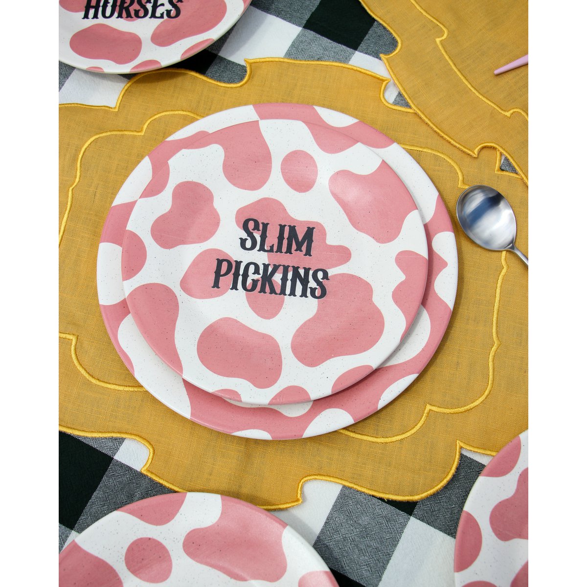 Talerz deserowy „Slim Pickins” Cowgirl Era