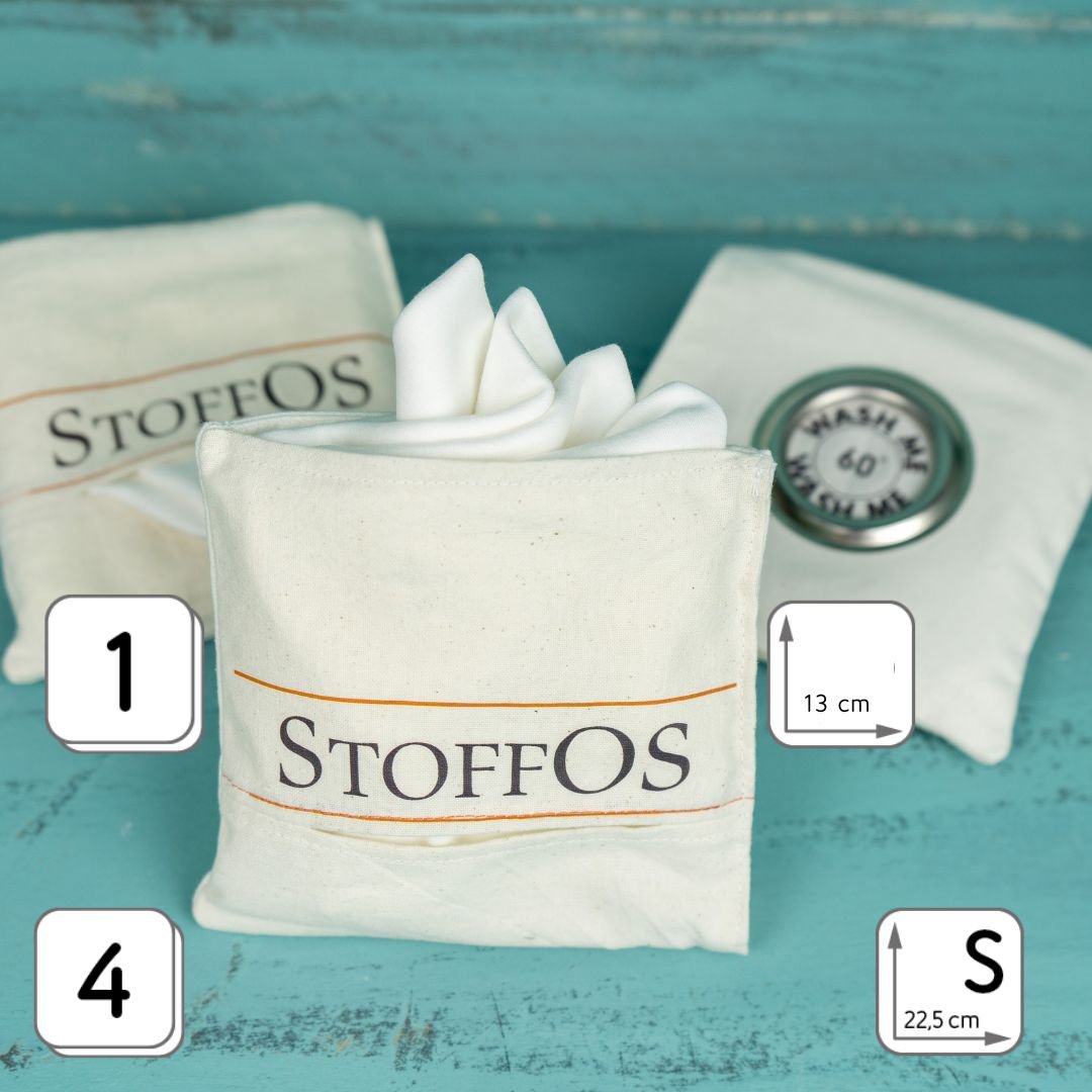 De officiële stofdoeken met stoffen handdoeken
