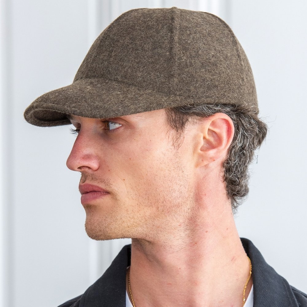 CASQUETTE en feutre de laine mixte