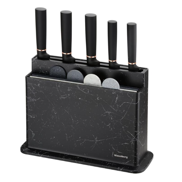 Ensemble de couteaux avec planches Klausberg 10/1