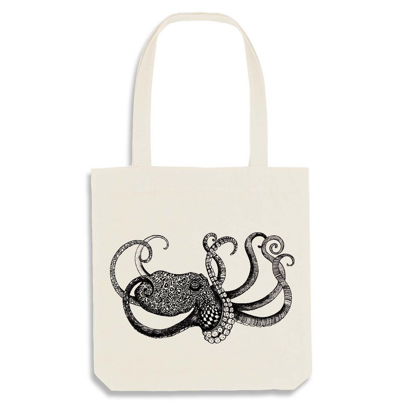 Borsa di juta - polpo