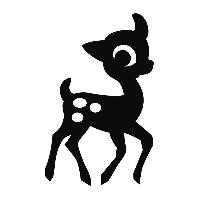 Mini-Stempel Hirschweibchen