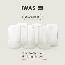 Drikkeglas Clear - Tall (sæt med 6)