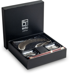 Edo Ansen Sushi Plate Set/2, giftbox