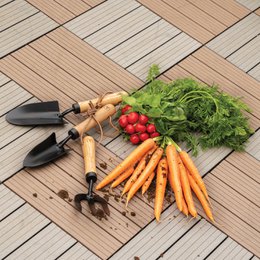 Set of 3 Gardening Tools with Storage Box