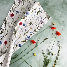 Organic tea towel - Hedgerow