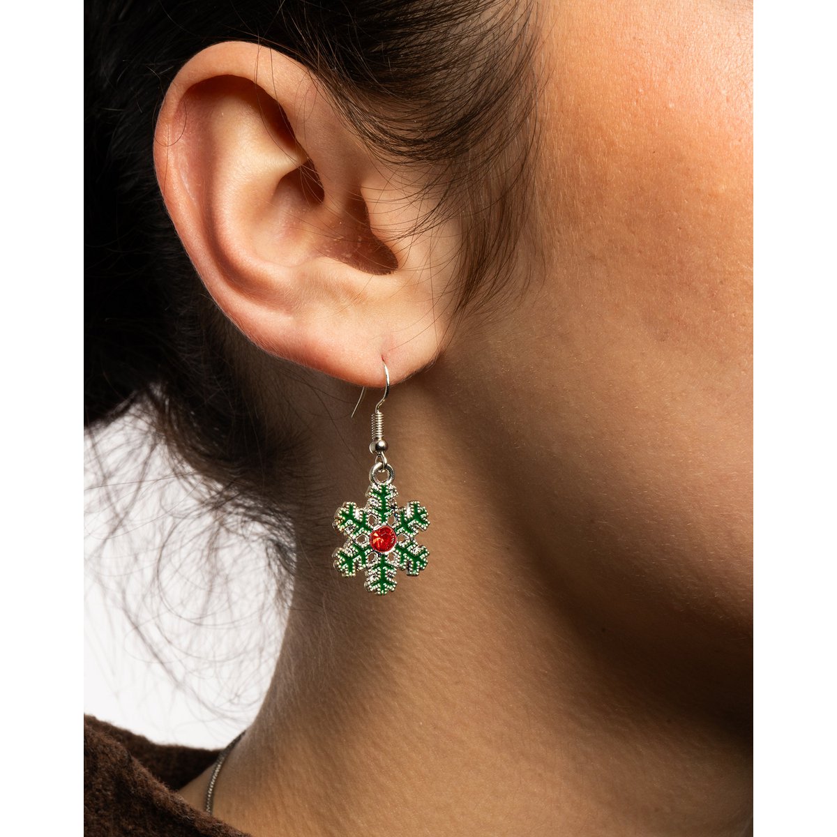 Earrings - Pine