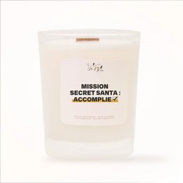 Scented candle: Secret Santa Mission: accomplished