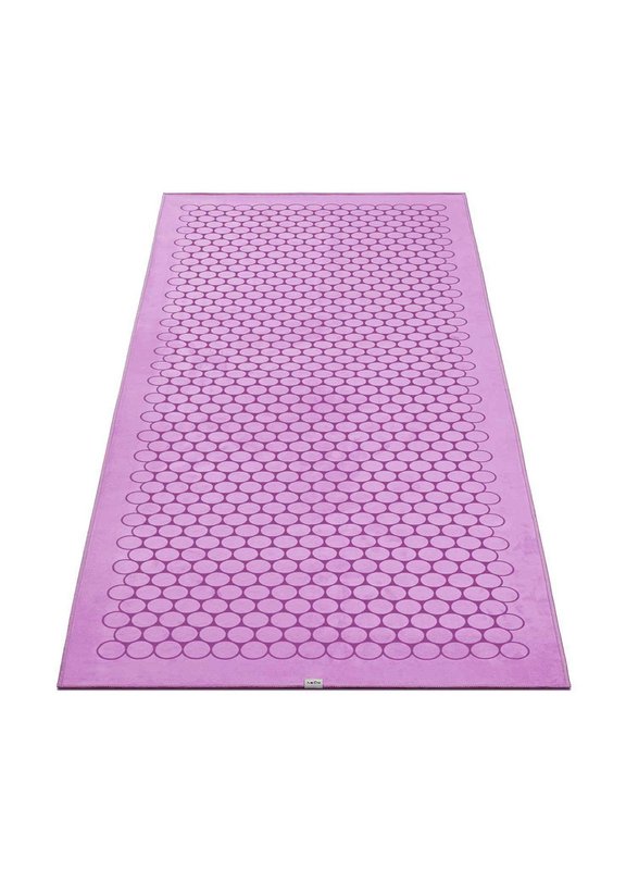 Gecko Touch Yoga håndklæde - Purple Rain