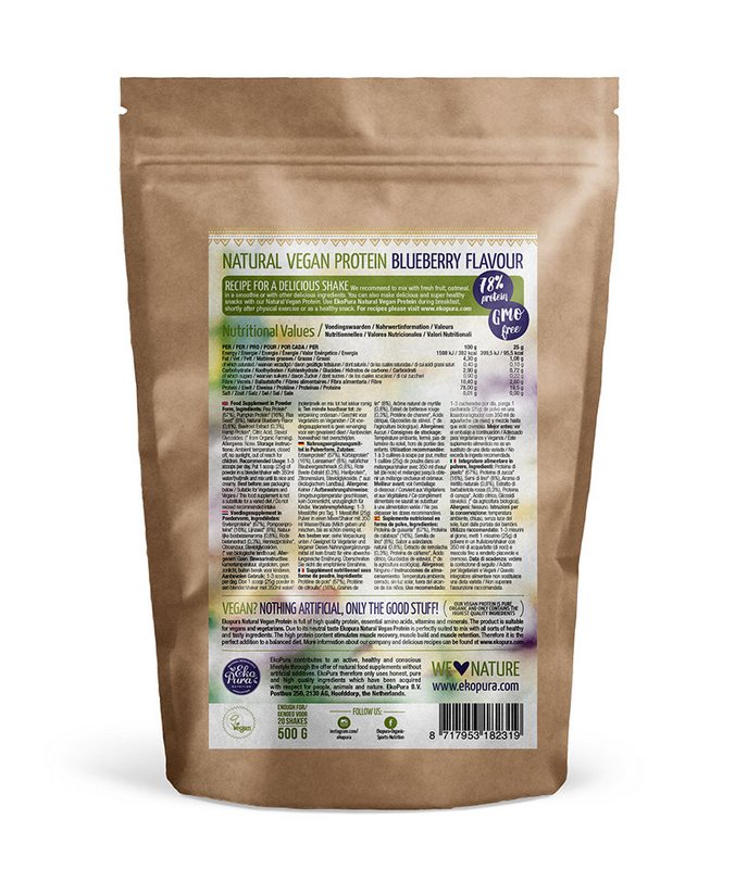 VEGAN PROTEIN BLUEBERRY