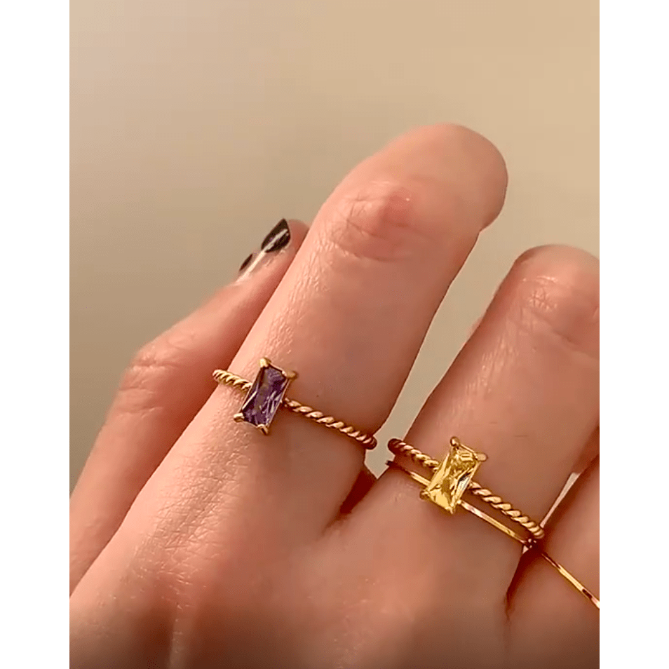 Corse - Dainty Zirconia flettede stableringe